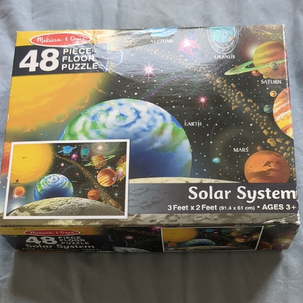 Solar System Floor Puzzle